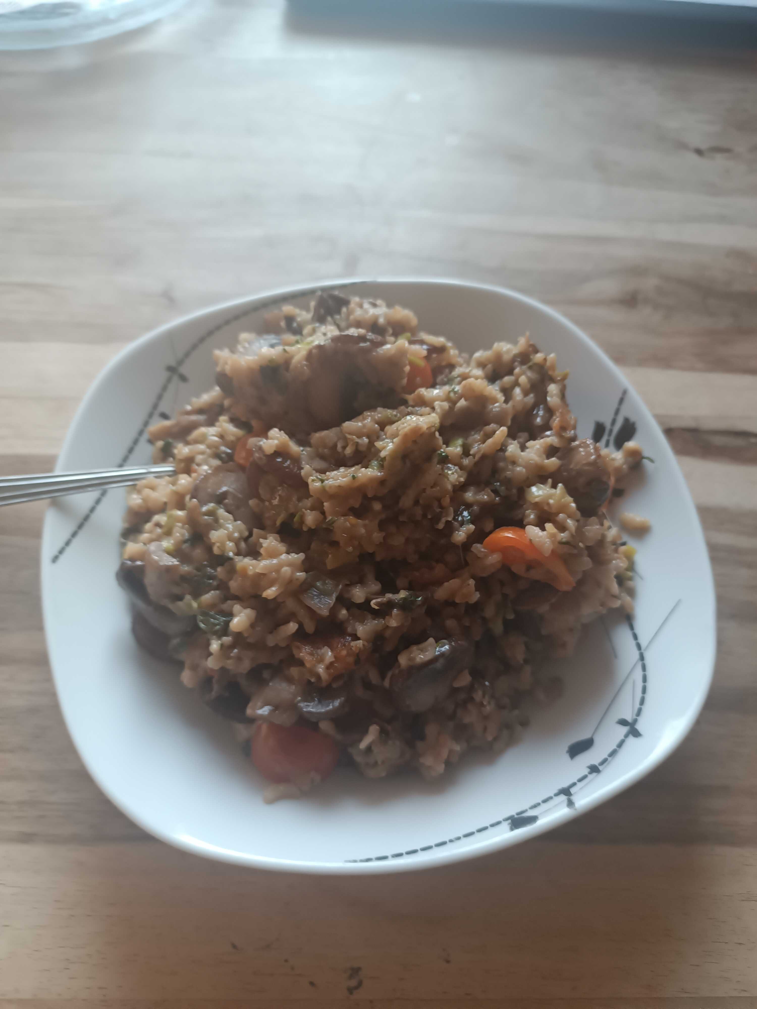 Houbové risotto