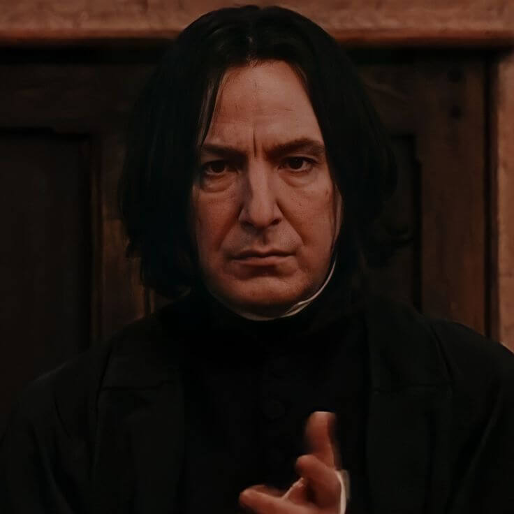 Portrét Severuse Snapea