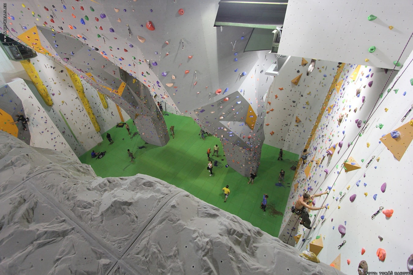 Obrázek lezecké stěny Bigwall