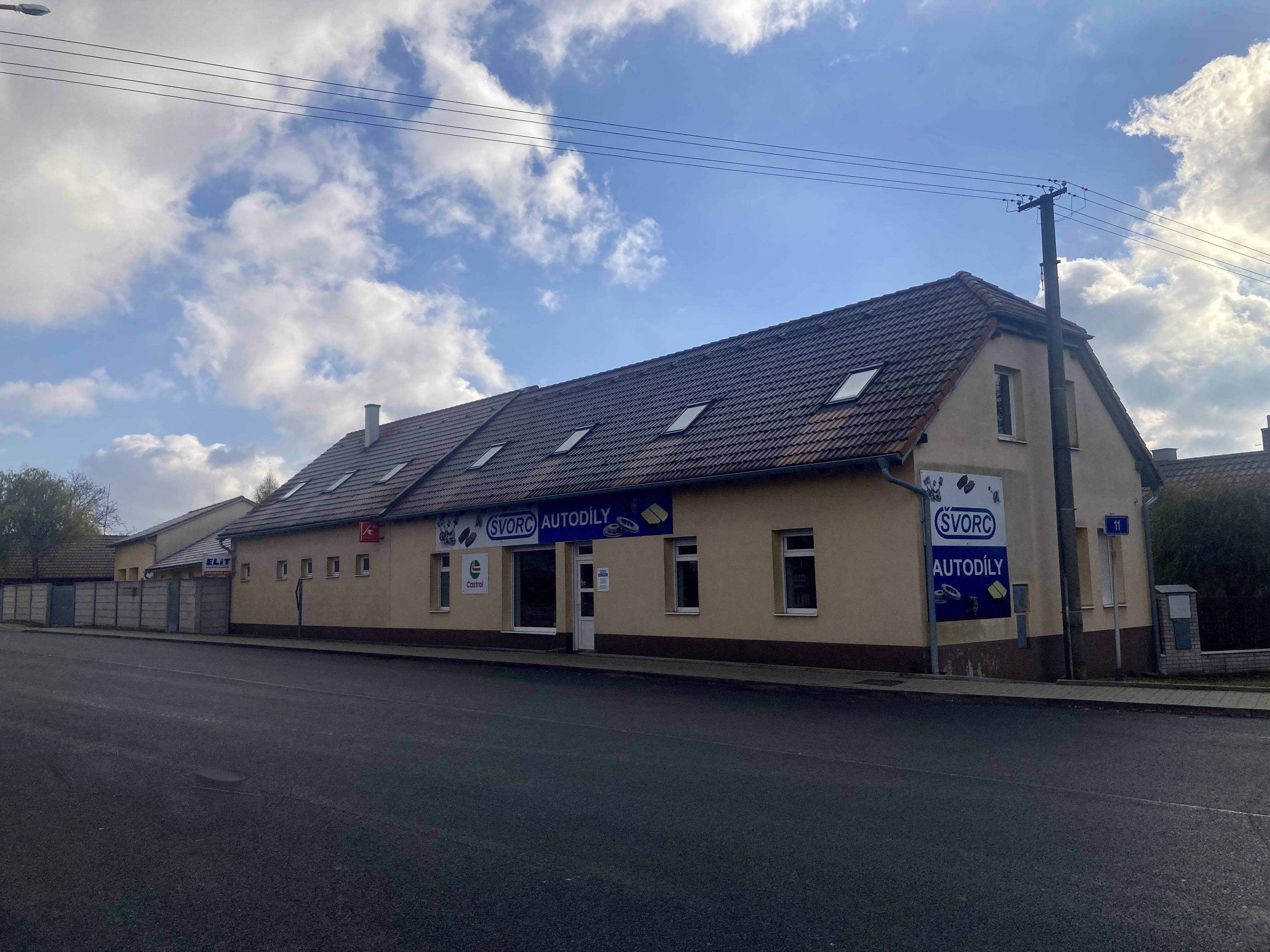 Fotogafie prodejny zvenku