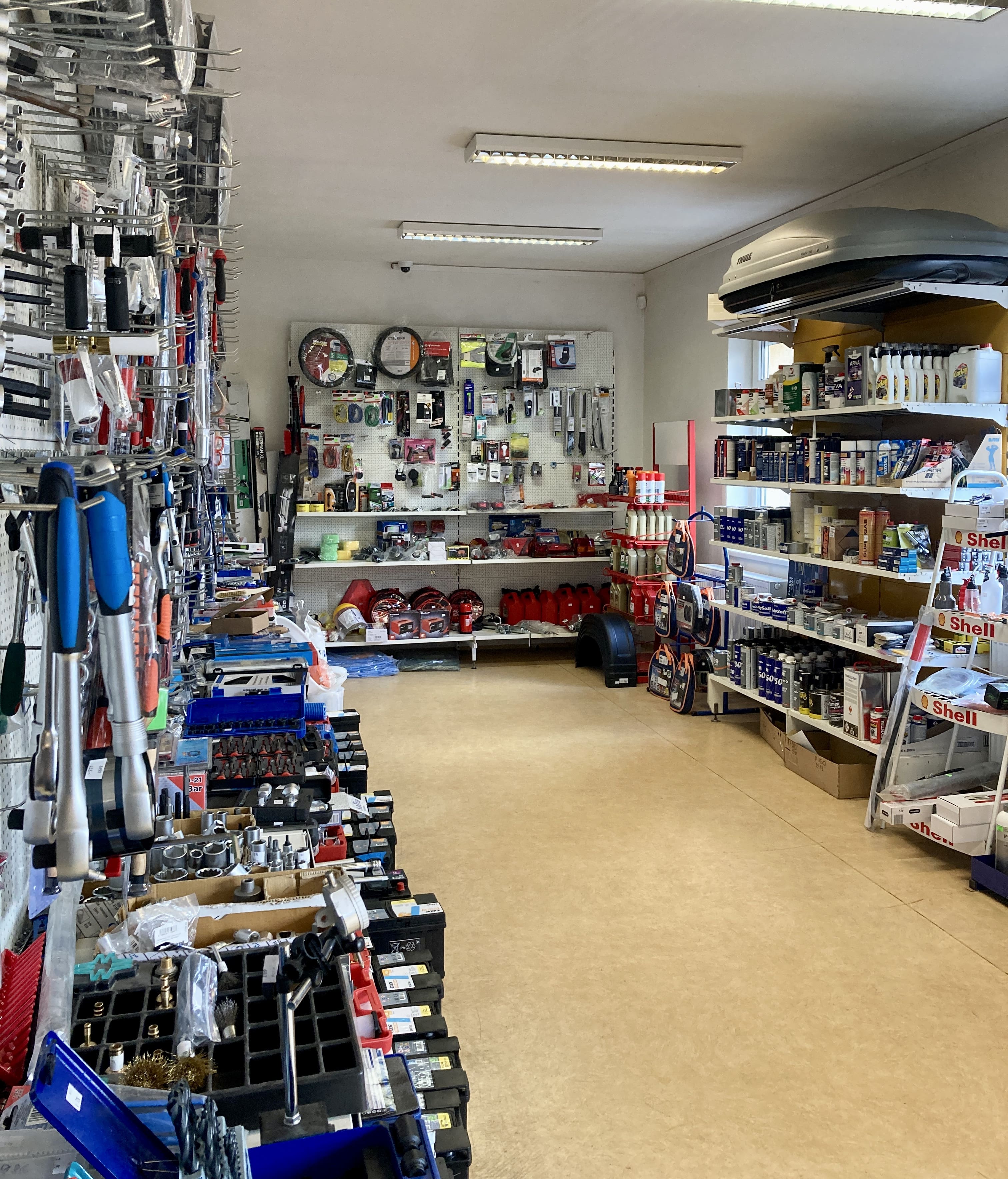 Fotografie prodejny zevnitř